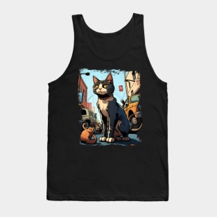 Support Your Local Street Cats Animal Pet Love Tank Top